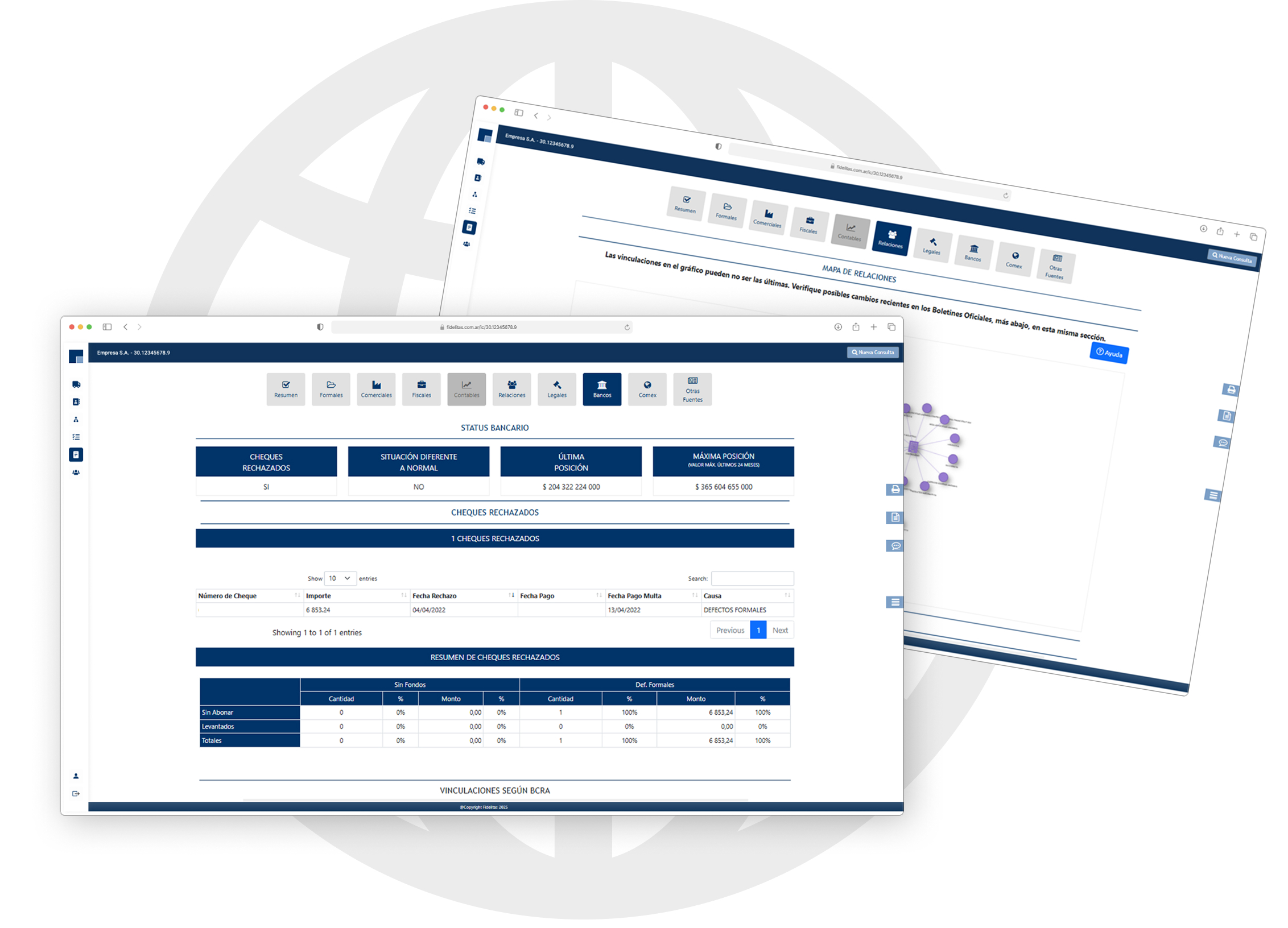 Informes Comerciales Internacionales Fidelitas